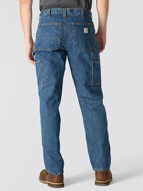Carhartt Loose Fit Utility Jean Men's 35x32 Canal Blue NWT Workwear